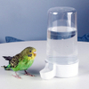 Fuente de agua transparente para pájaros de compañía