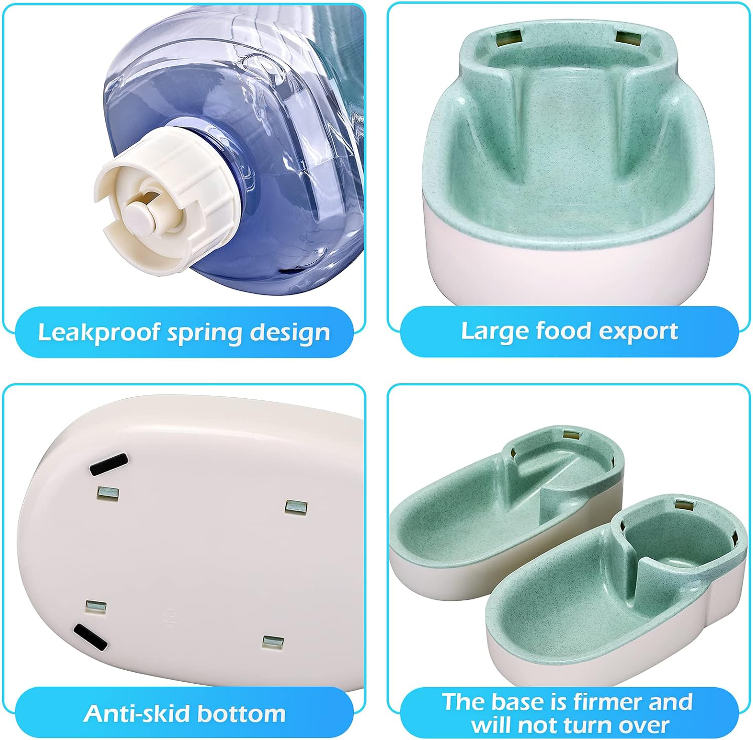 Comederos y bebederos automáticos para perros y gatos