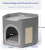 WHKJ Cama hexagonal para gatos