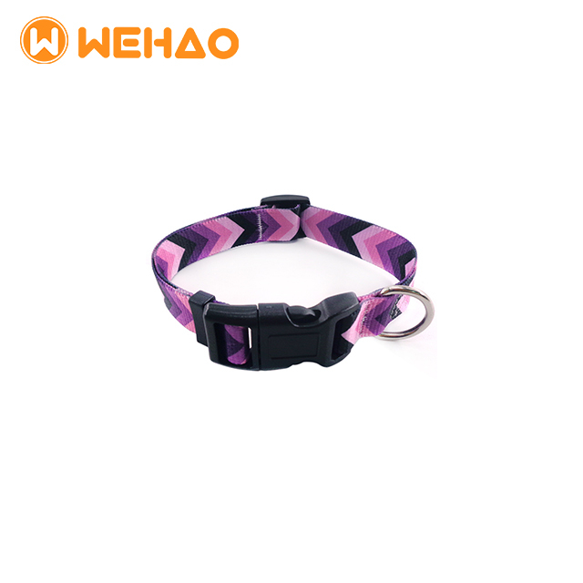 Wehao Collar de perro de nailon duradero y elegante, ajustable, cómodo
