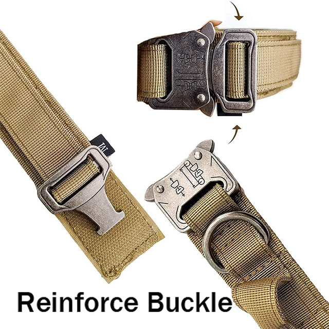 Collar de perro táctico Wehao Collar militar ajustable