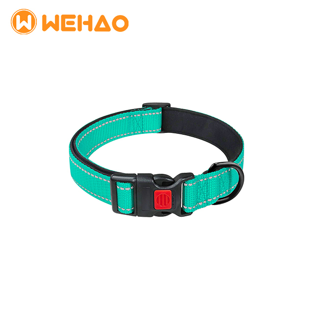 Collar reflectante para perros Wehao con acolchado para mayor comodidad y seguridad
