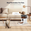 Comedero inteligente para gatos Wehao Pets de 3 litros con cámara y control de aplicaciones