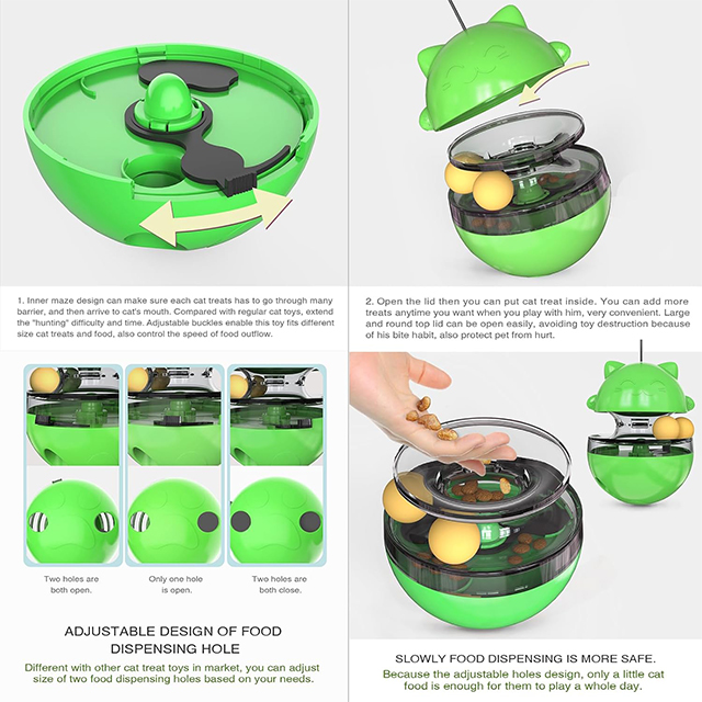 Juguete de alimentación lenta con vaso interactivo Wehao