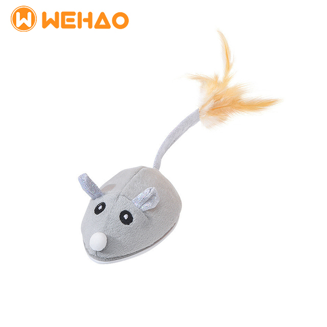 Ratón de juguete interactivo recargable para gatos Wehao con sonido